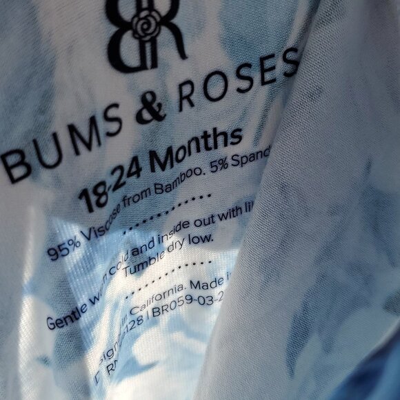 Bums and Roses Backless Romper 18 - 24 Months - Picture 3 of 3